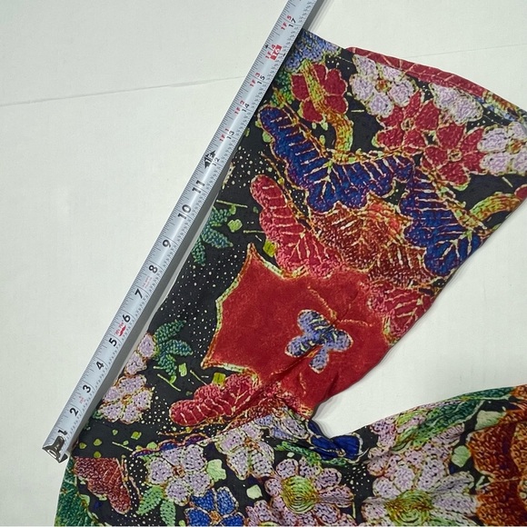 Johnny Was Dralion Floral Tunic. Size XS. Oversized.asymmetrical. Soft. Blouse. - Picture 10 of 11